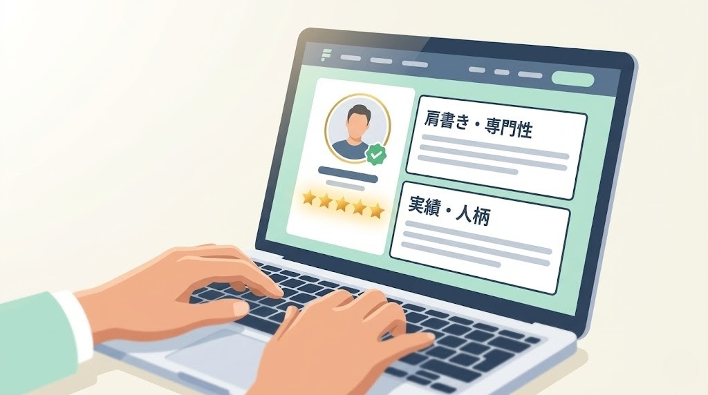 ここナラのプロフィールページ編集イメージ