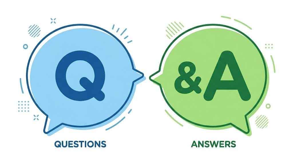 Q&Aの吹き出しアイコン